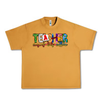 Peanut Butter Teacher Cryons Kids Caffeine Urban Heavy Tee - CowhideDigitalArt