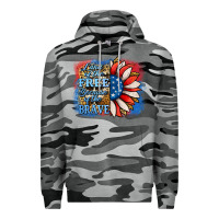 Slate Camo Patriotic Sunflower Premium Hoodie - Jasminsmagicworld