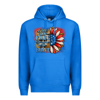 True Royal Patriotic Sunflower Premium Hoodie - Jasminsmagicworld