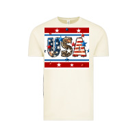 Vintage Arctic 4th of july usa seamless pattern Vintage Tee - BundleAndBundleShop