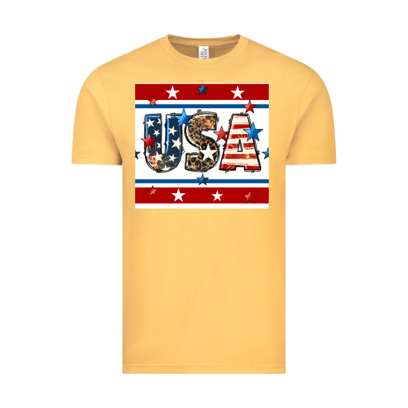 4th Of July Usa Seamless Pattern Vintage Tee by BundleAndBundleShop | Teevron