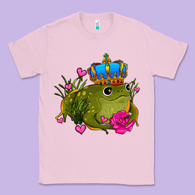 Valentines Day Frog Prince Olivia Classic Tee Designed By Oliviacreatesart