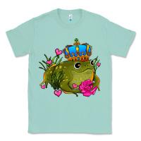 Seafoam valentines day frog prince olivia Classic Tee - OliviaCreatesArt