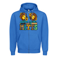 True Royal calm your mitts softball Zipper Hoodie - Jasminsmagicworld