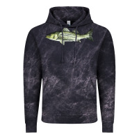 Cloud Black Striped Bass Vintage Hoodie - LillyAllenDesigns