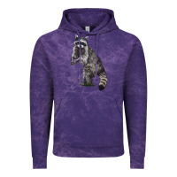Cloud Purple Raccoon Illustrations Vintage Hoodie - LillyAllenDesigns