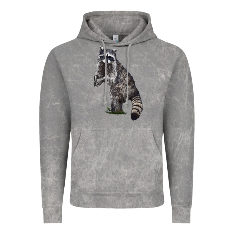Raccoon Illustrations Vintage Hoodie by LillyAllenDesigns | Teevron