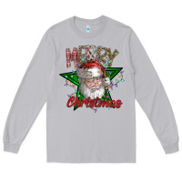 Moon Dust festive santa claus greeting Long Sleeve Tee - CowhideDigitalArt