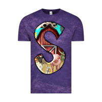 Cloud Purple farm life alphabet lowercase letters s Vintage Tee - BundleAndBundleShop