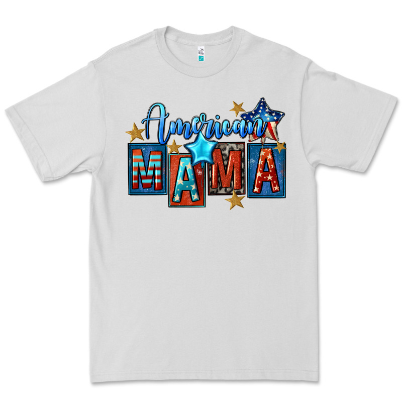 American Mama Mother's Day Premium Tee by FaDigitalArtStudio | Teevron