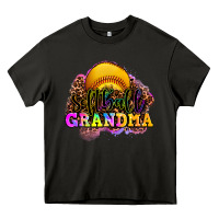 Asphalt softball grandma Heavy Core Tee - OliviaCreatesArt