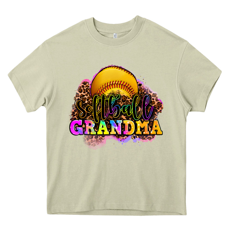 Softball Grandma Heavy Core Tee by OliviaCreatesArt | Teevron
