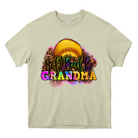 Mossy softball grandma Heavy Core Tee - OliviaCreatesArt