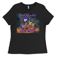 Black spells and potions for all afflictions tumbler Ladies Tee - BundleAndBundleShop