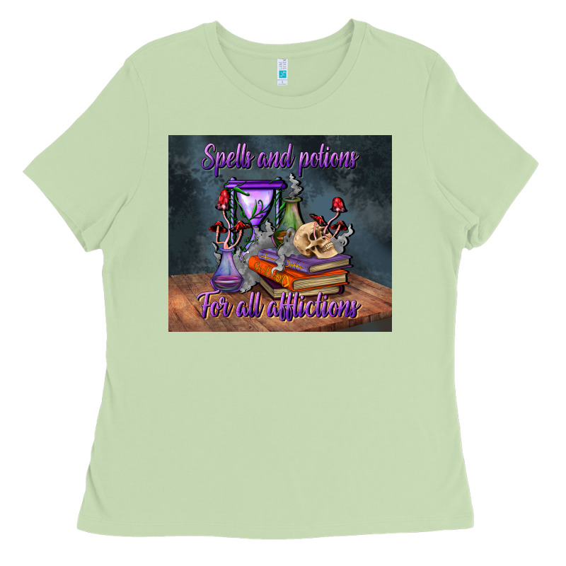 Spells And Potions For All Afflictions Tumbler Ladies Tee by BundleAndBundleShop | Teevron