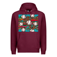 Burgundy baseball Premium Hoodie - Artiststas