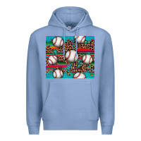 Colony Blue baseball Premium Hoodie - Artiststas