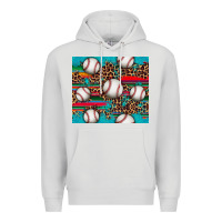Dove Grey baseball Premium Hoodie - Artiststas