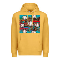 Mustard baseball Premium Hoodie - Artiststas