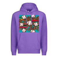 Purple baseball Premium Hoodie - Artiststas