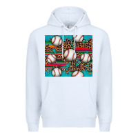 White baseball Premium Hoodie - Artiststas