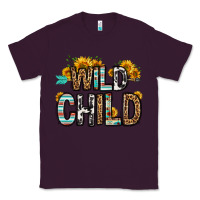 Plum wild child Classic Tee - OliviaCreatesArt