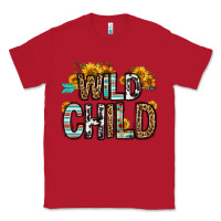 Red wild child Classic Tee - OliviaCreatesArt