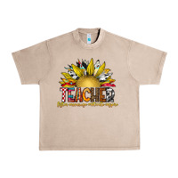 French Oak Teacher Urban Heavy Tee - CowhideDigitalArt