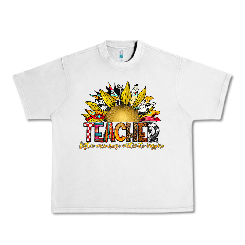 Teacher Urban Heavy Tee by CowhideDigitalArt | Teevron