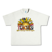 Pistachio Teacher Urban Heavy Tee - CowhideDigitalArt