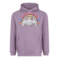 Lavender Happy easter bunny tails Heavyweight Hoodie - RanaPortraitStore