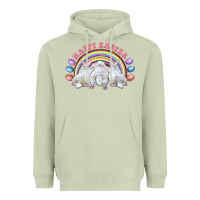 Matcha Happy easter bunny tails Heavyweight Hoodie - RanaPortraitStore