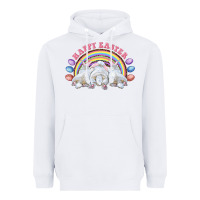 White Happy easter bunny tails Heavyweight Hoodie - RanaPortraitStore