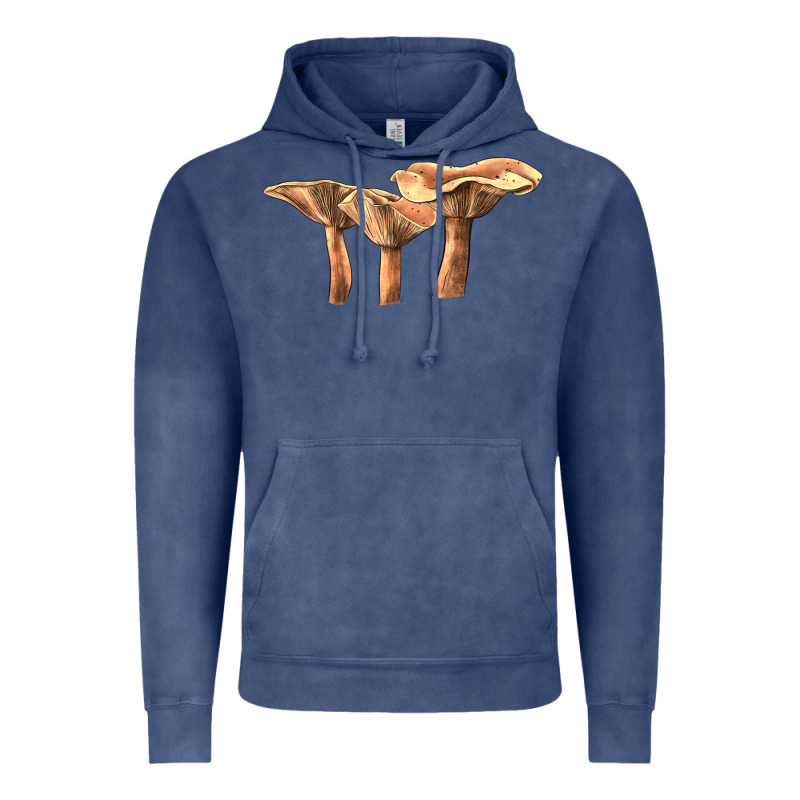 Lactarius Rufus Mushroom Vintage Hoodie by LillyAllenDesigns | Teevron