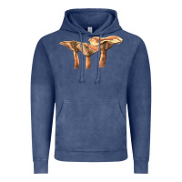 Vintage Denim lactarius rufus mushroom Vintage Hoodie - LillyAllenDesigns