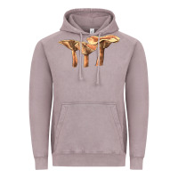Vintage Zinc lactarius rufus mushroom Vintage Hoodie - LillyAllenDesigns