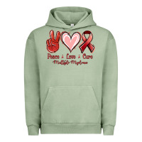 Pigment Oil Green Peace Love Cure Multiple Myeloma Cancer Urban Hoodie - Jasminsmagicworld
