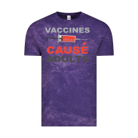 Cloud Purple Vaccines Cause Adults Vintage Tee - Bettercallsaul