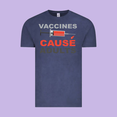 Vaccines Cause Adults Vintage Tee Designed By Bettercallsaul