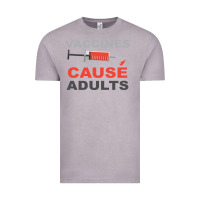 Vintage Zinc Vaccines Cause Adults Vintage Tee - Bettercallsaul