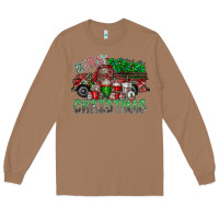 Toasted Coconut merry christmas  truck Long Sleeve Tee - CowhideDigitalArt
