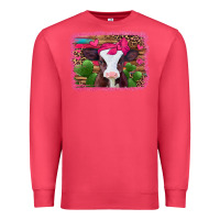 Cardinal valentines day baby calf Premium Sweatshirt - Jasminsmagicworld