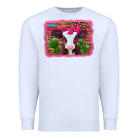 White valentines day baby calf Premium Sweatshirt - Jasminsmagicworld
