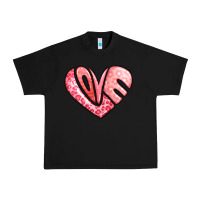 Black heart shaped love valentine's day Urban Heavy Tee - LillyAllenDesigns