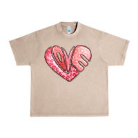 French Oak heart shaped love valentine's day Urban Heavy Tee - LillyAllenDesigns