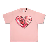 Salmon heart shaped love valentine's day Urban Heavy Tee - LillyAllenDesigns