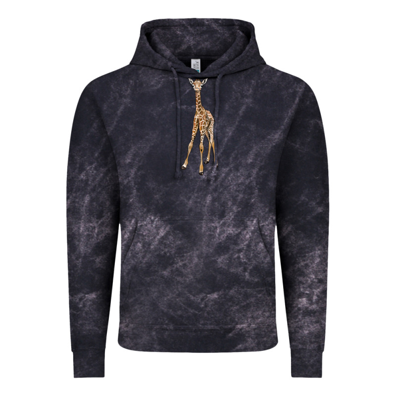 Baby Giraffe Vintage Hoodie by LillyAllenDesigns | Teevron