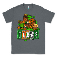 Charcoal Heather St. Patrick's Texas map Classic Tee - OliviaCreatesArt