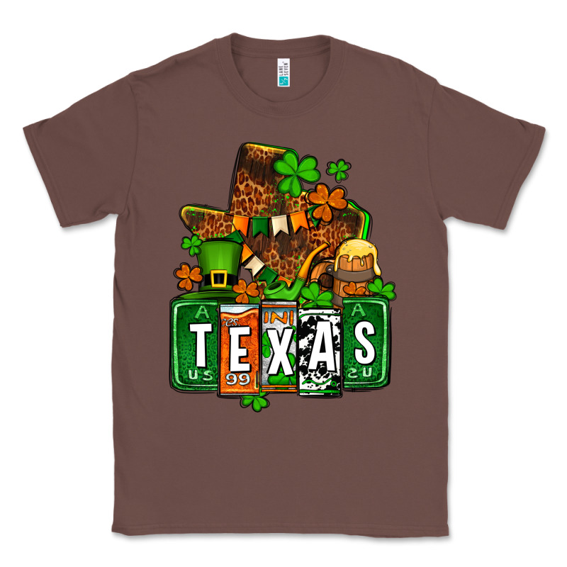 St. Patrick's Texas Map Classic Tee by OliviaCreatesArt | Teevron