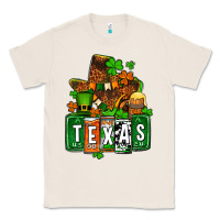 Natural St. Patrick's Texas map Classic Tee - OliviaCreatesArt